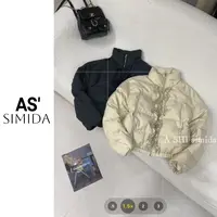 SIMIDA诗觅 韩系木耳边设计新国标90羽绒服外套