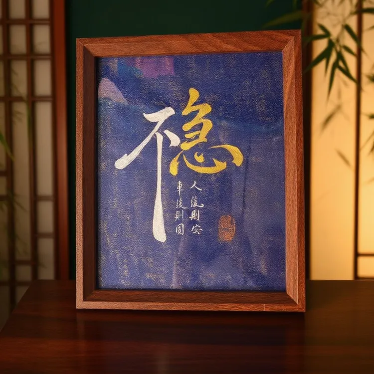 书法手写（不急）10寸