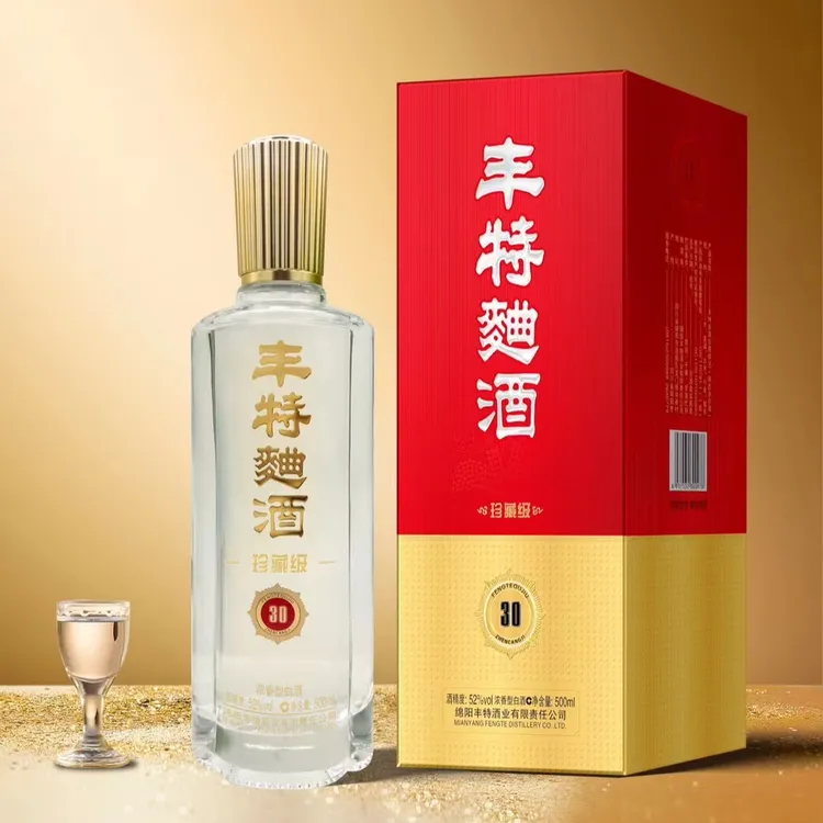 丰特麯酒珍藏级30 浓香型白酒 52度 500ml/瓶52度500ml