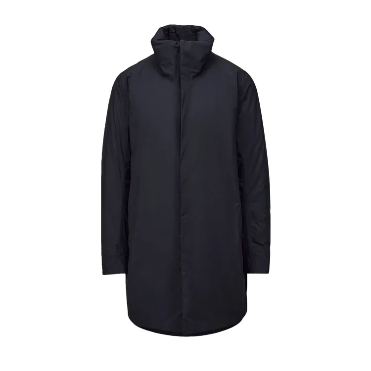 中长款立领90白鹅绒羽绒服