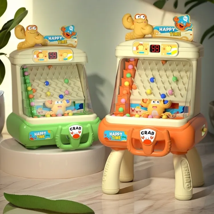 儿童玩具宝宝智力玩具螃蟹接球机1到3发大脑女童男孩生日周岁礼物