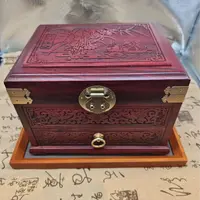 JX004高端红木首饰盒（多样性发货）