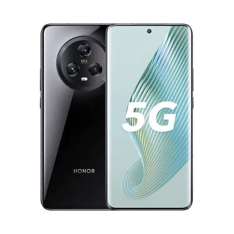 99新 honor/荣耀 magic5 第二代骁龙8旗舰芯片5G曲面屏手机二手