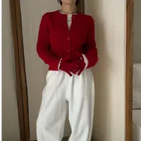 娜一家 2025年冬季手工复古麻花毛衣