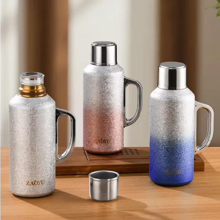 覆钛保温壶大容量暖水瓶高档家用户外办公焖茶壶泡茶壶开水壶