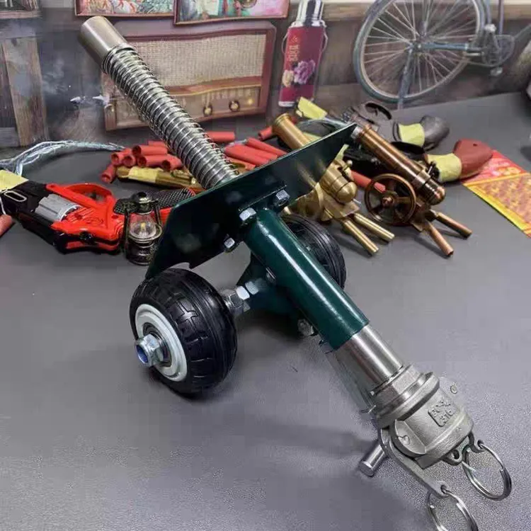 可回弹小钢炮儿童放炮玩具暑假神器大炮摆件