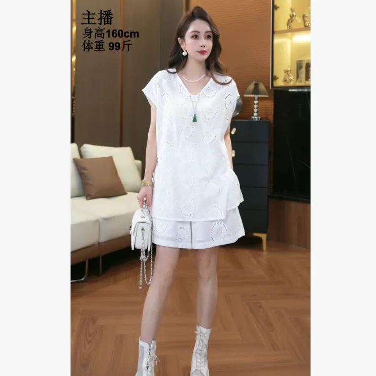 【鑫蕾】显瘦休闲风女装气质重工时尚套装28998