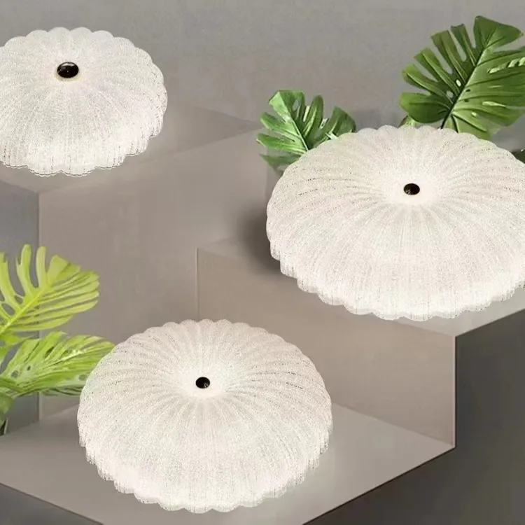 高品高亮星空亚克力灯罩卧室轻奢创意个简约性南瓜灯