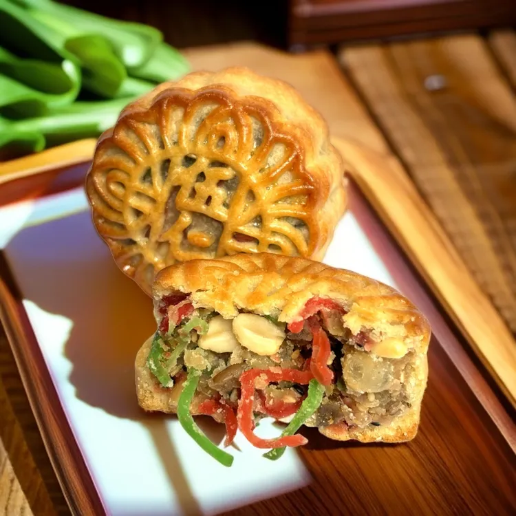 纯手工五仁月饼老式五仁月饼800g