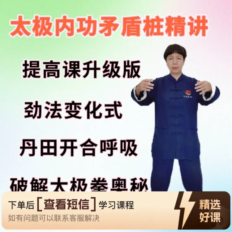 太极内功上下矛盾桩提高升级班（留意短信解锁课程）