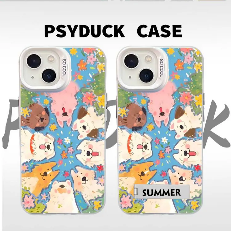 BANCA满屏狗狗适用iPhone16/15promax手机壳华为vivo小米14oppo套