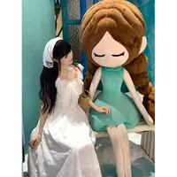 【QIANJIN】'轻甜白调’夏季法式气质甜美收腰显瘦连衣裙QL86269