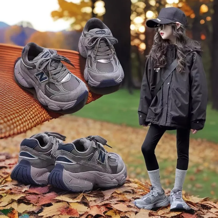 女童运动鞋2025新款秋季儿童鞋子女大童轻便老爹鞋跑步鞋男童爆款