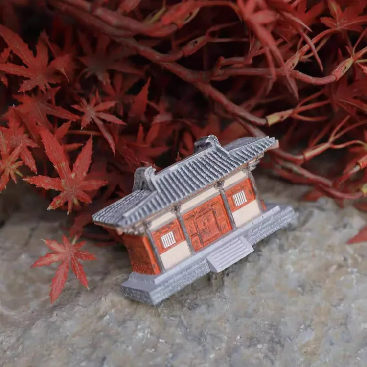五台山南禅寺树脂立体冰箱贴