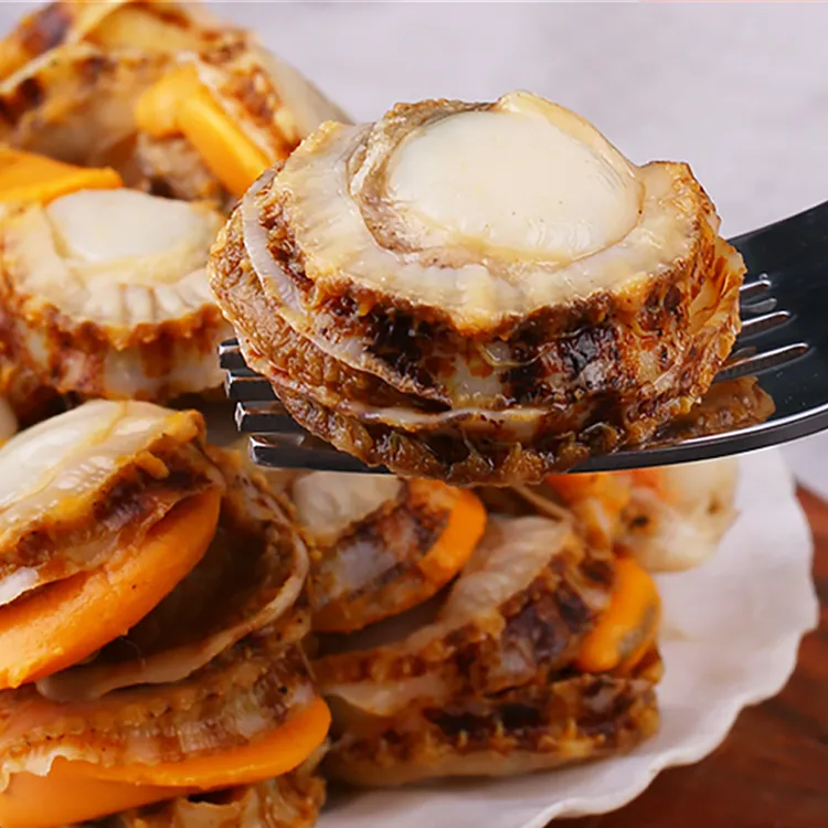 【壮元海】长海县栉孔贝肉250g/袋*6袋 新鲜扇贝去壳去内脏纯肉