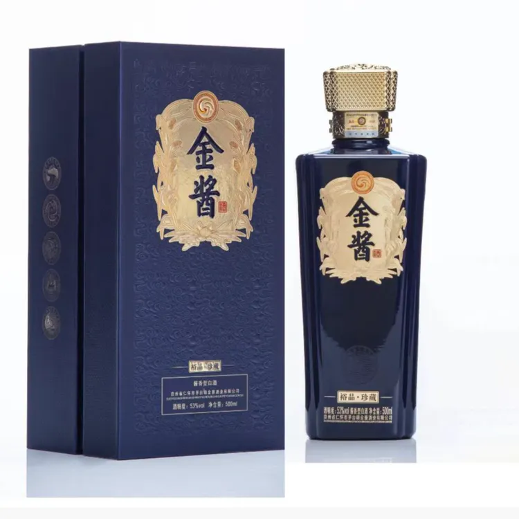 金酱裕品珍藏酱酒  大曲坤沙酱香型白酒500ml*1瓶53%Vol500