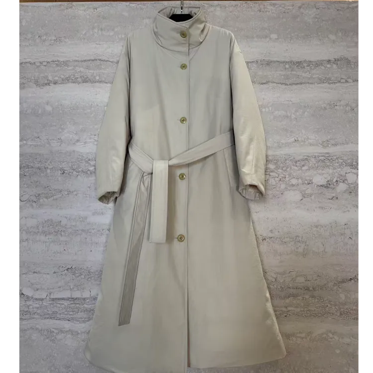 TANTAN 气质时尚休闲中长款收腰秋冬羽绒服3900