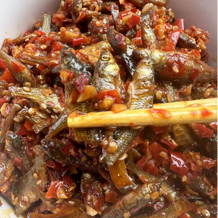 湖南风味下饭香辣柴火小鱼仔280g