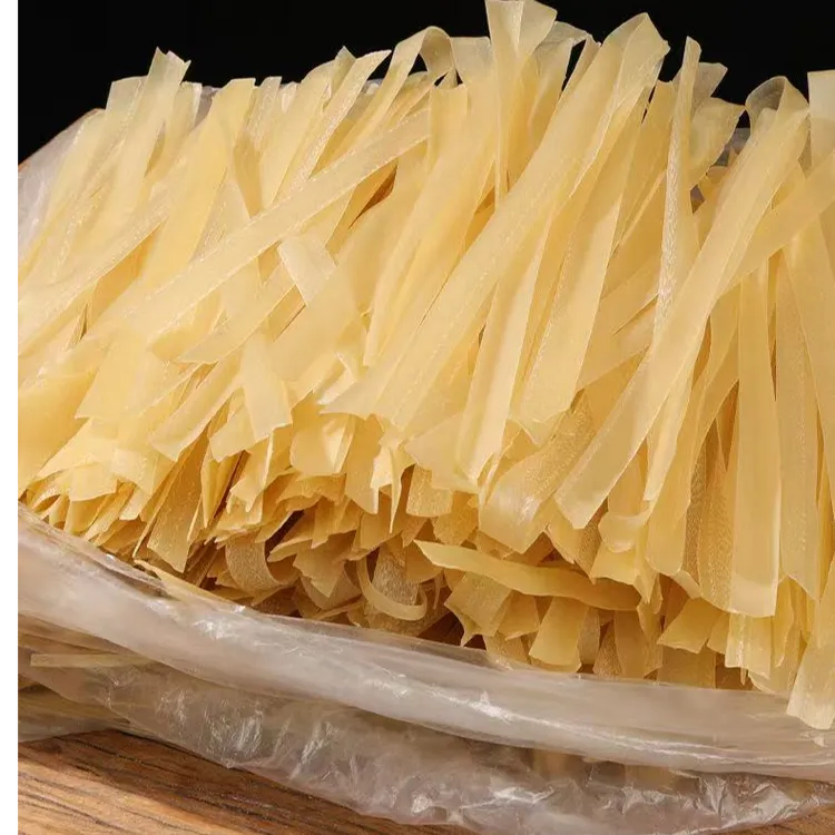 河南特产干面皮长条免煮凉拌小吃