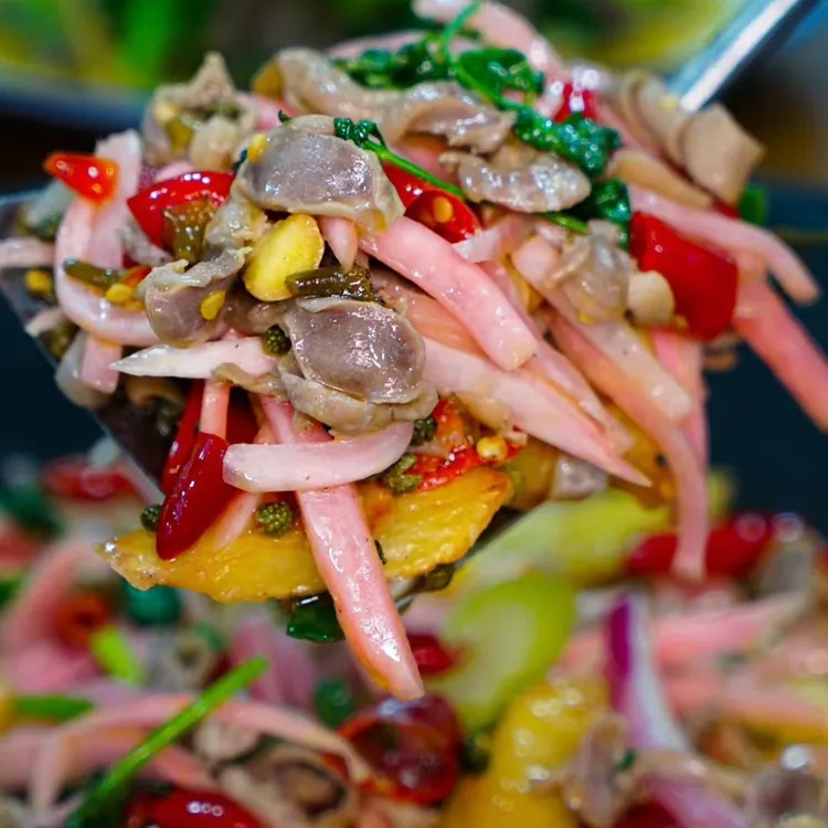 【顺丰包邮】黔江鸡杂重庆黔江特产土家风味老坛泡菜开胃特色美食