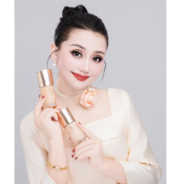 【MyDil】玛迪力水润持妆美肤粉底液35克+轻透水润遮瑕膏2克油皮