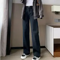 1号链接搭配牛仔裤--2025夏季高腰直筒不显肚子百搭显瘦的裤子