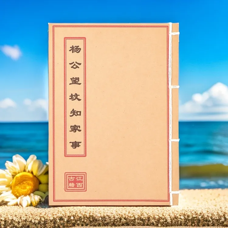 杨公望坟知家事 彩色手工线装 民间古书籍