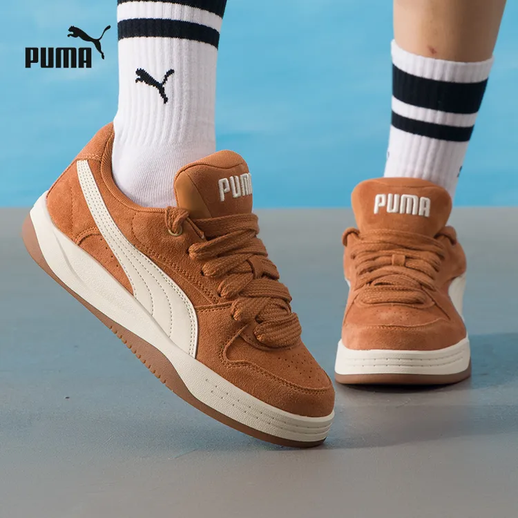 [秋日胡杨]彪马2025秋季新款女鞋板鞋厚底运动休闲焦糖色面包板鞋