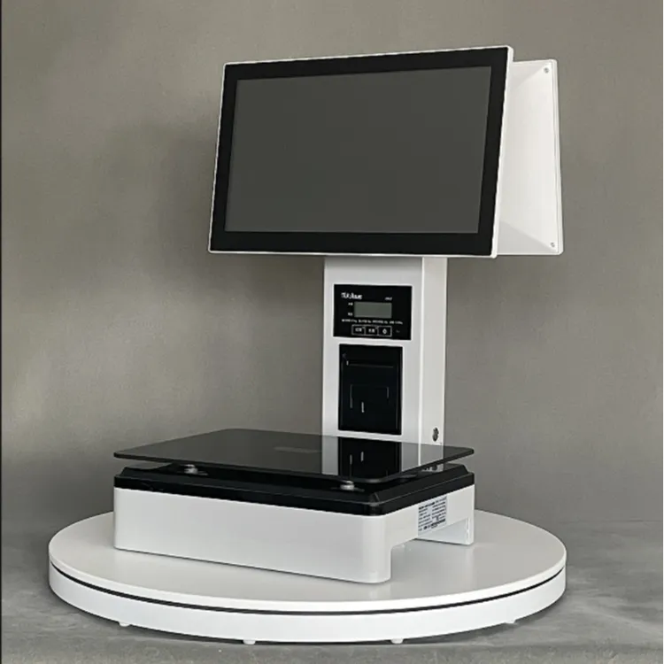 银豹智能收款一体机AI收银秤PC智能称生鲜商超便利店卤味熟食烘焙