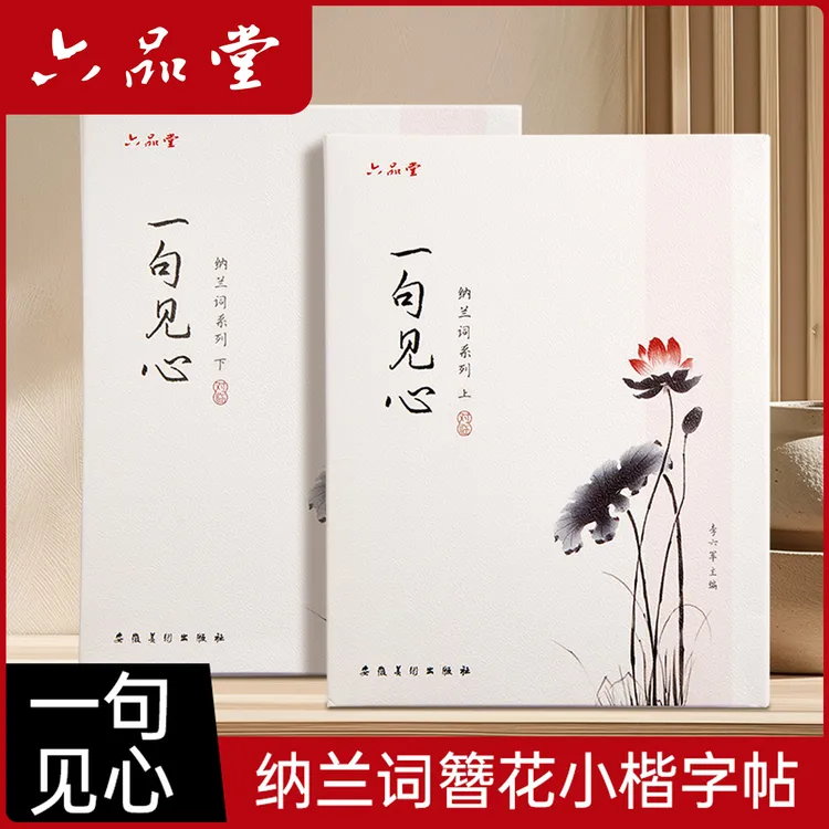 纳兰词一句见心练字帖硬笔簪花小楷钢笔字临摹古风散页字帖六品堂