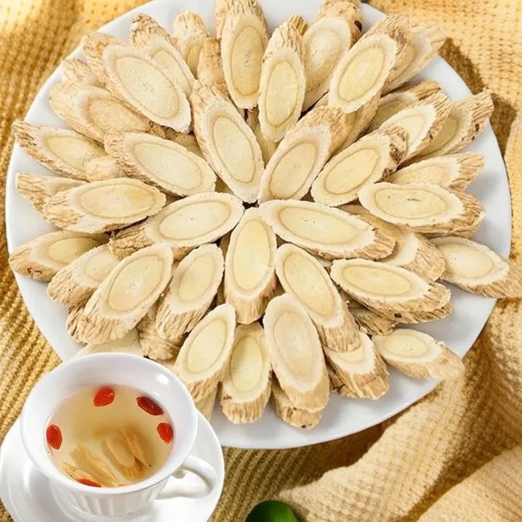 甘肃岷县正宗材料黄芪大片无硫新货可泡水煲汤养生食用