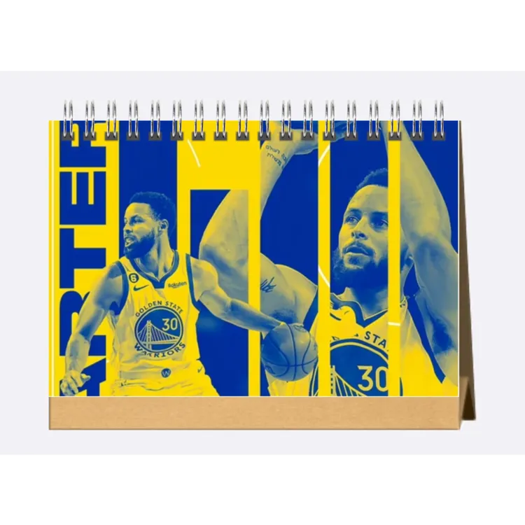 斯蒂芬库里2026年横款双面台历新款日历摆件正版备忘录款新年日历