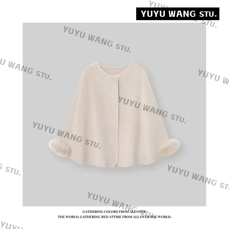 YUYU WANG【辛夷】毛呢大衣RB2SDRU2659