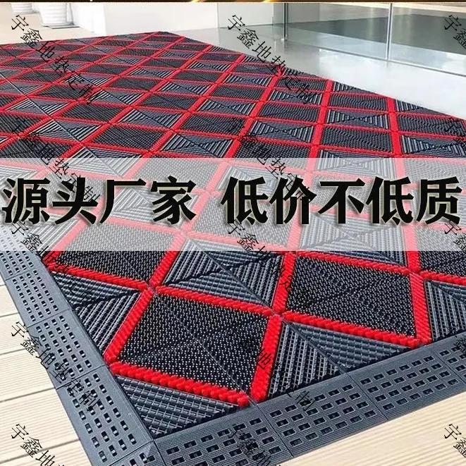 商用除尘地垫户外入户门脚垫门口防滑地毯酒店室外三合一拼接门垫