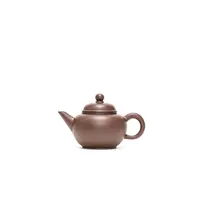 【周年庆】《水平》精工半手 一厂老紫泥 约150cc 手工紫砂茶壶