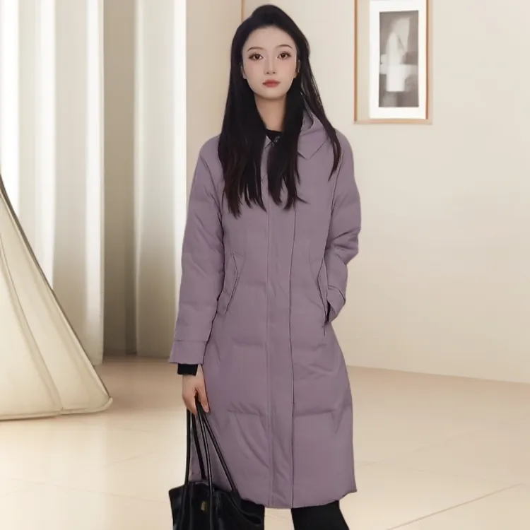 Gowani/乔万尼冬季女款秋冬新款简约洋气高端连帽EF4T162