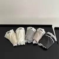 蝴蝶结柔软舒适婴儿肌无痕内裤蕾丝女短裤26001(XF)