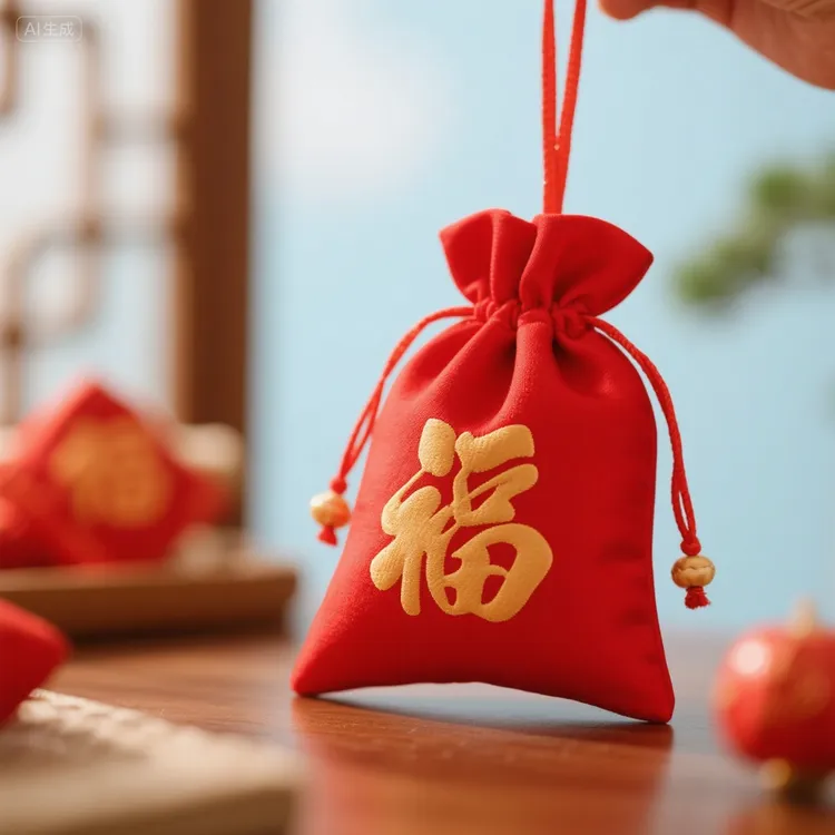 《弥补》平安手工刺绣挂饰回赠