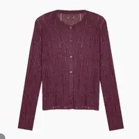  范有名蕾丝气质长袖针织时尚百搭女士秋冬上衣