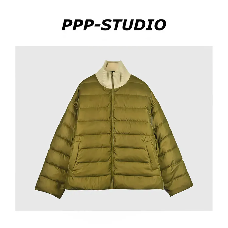 『PP-STUDIO』冬季新款时尚潮流百搭设计款两面穿羽绒服*20253446
