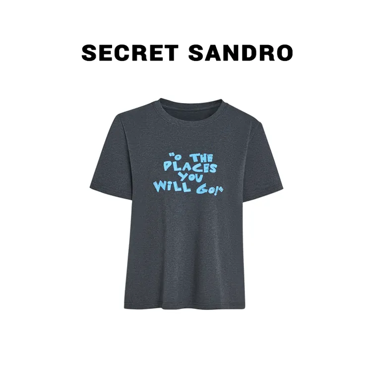 【字母T 】【多娜&Secret Sandro粉丝专享】T恤 T65221209N