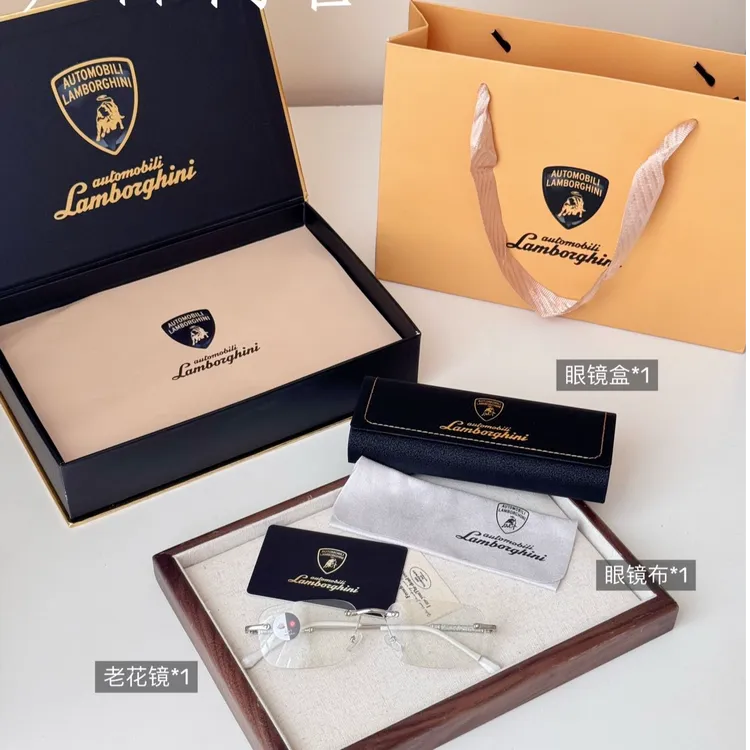 Automobili Lamborghini兰博基尼联名自动变焦老花镜【黑金款】