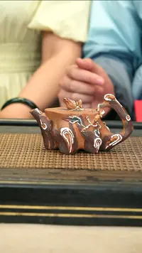 XS69《冬藏·佛手》玉成窑段泥