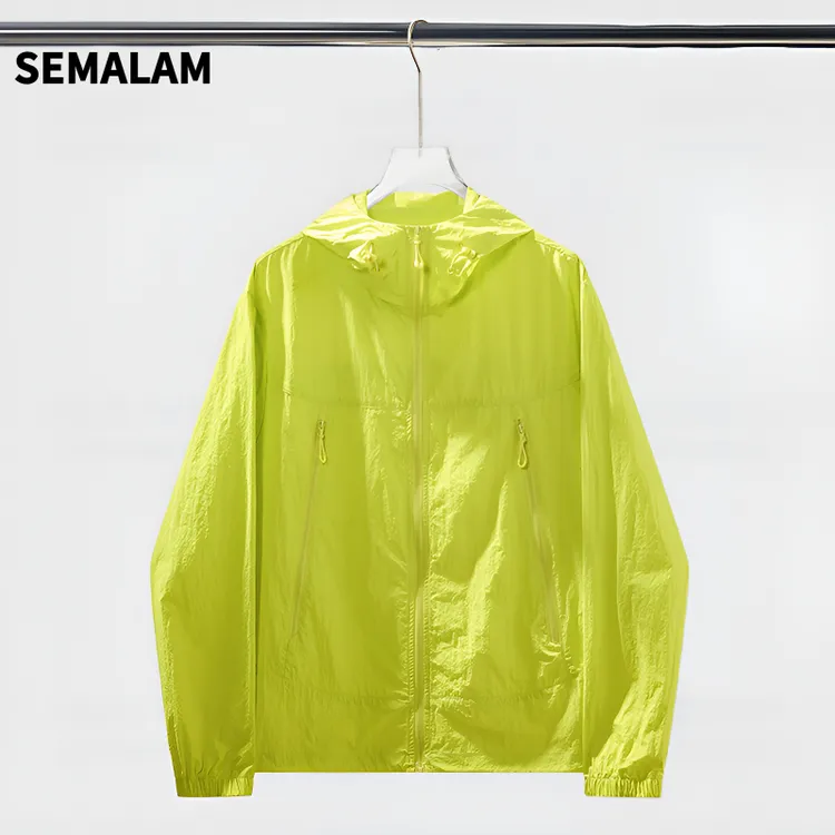 迪桑情侣户外露营防晒衣男女同款轻薄连帽外套夏季骑车运动防晒服