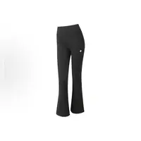 DESCENTE/迪桑特 徽标瑜伽修身喇叭休闲裤 女款 黑色PKL13