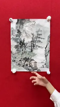 国画z天津人美-张fu有国画1平尺