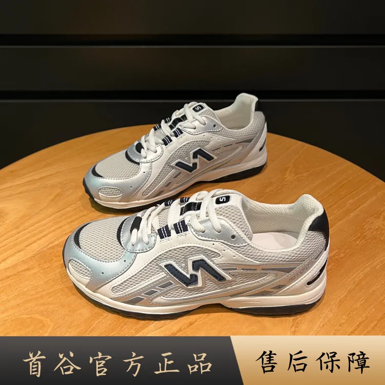 2025秋季新款液态银老爹鞋女复古厚底增高轻便软底慢跑休闲运动鞋