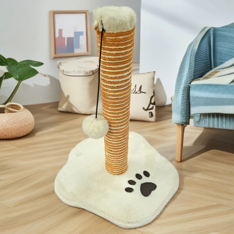 定制猫抓板窝搭配猫抓柱剑麻绳猫咪磨爪玩具宠物用品必备猫咪玩具
