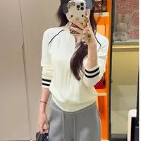 70157大码女装2025秋季新款韩系学院风立领拉链洋气减龄针织开衫