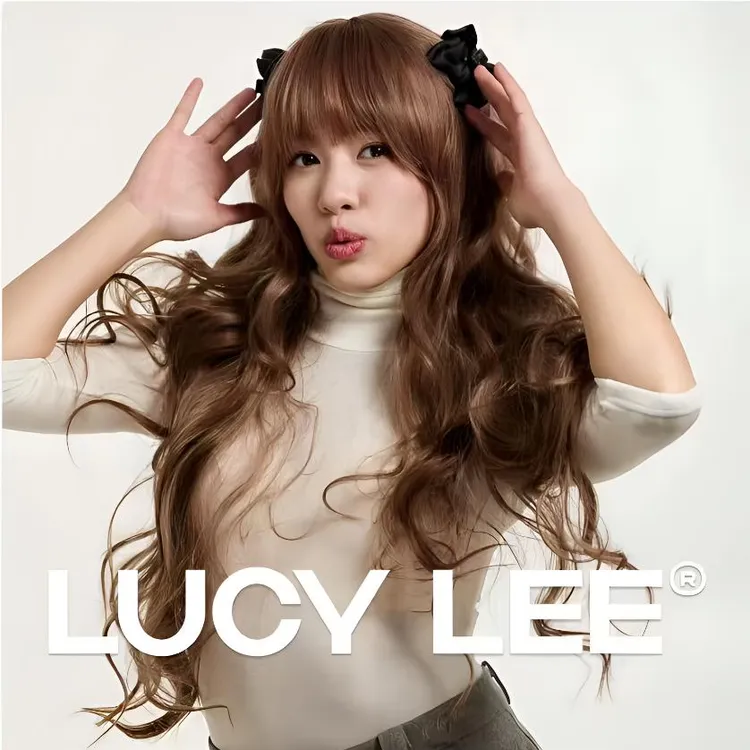 LUCYLEE【免修剪-垂耳洋娃娃】精修粉棕色假发全头套小圆圆不圆推荐